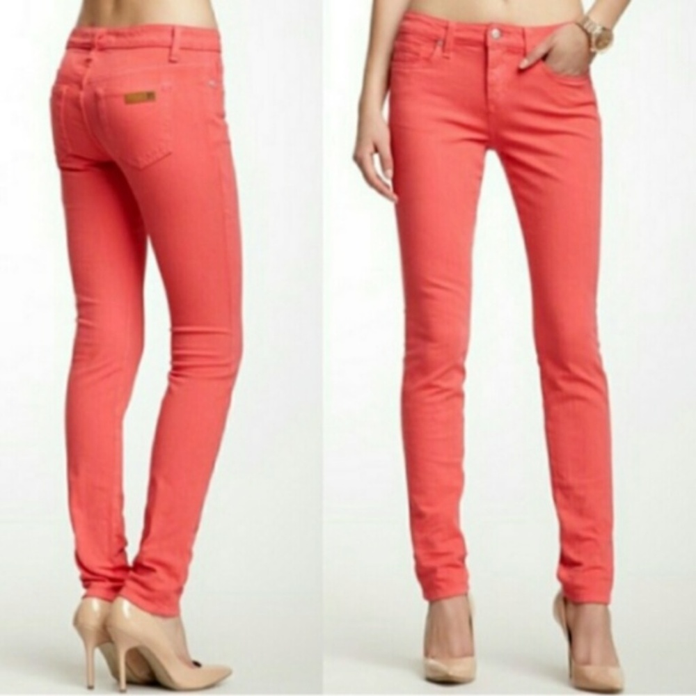 Joe's Jeans Women’s Skinny Visionaire Coral Jeans